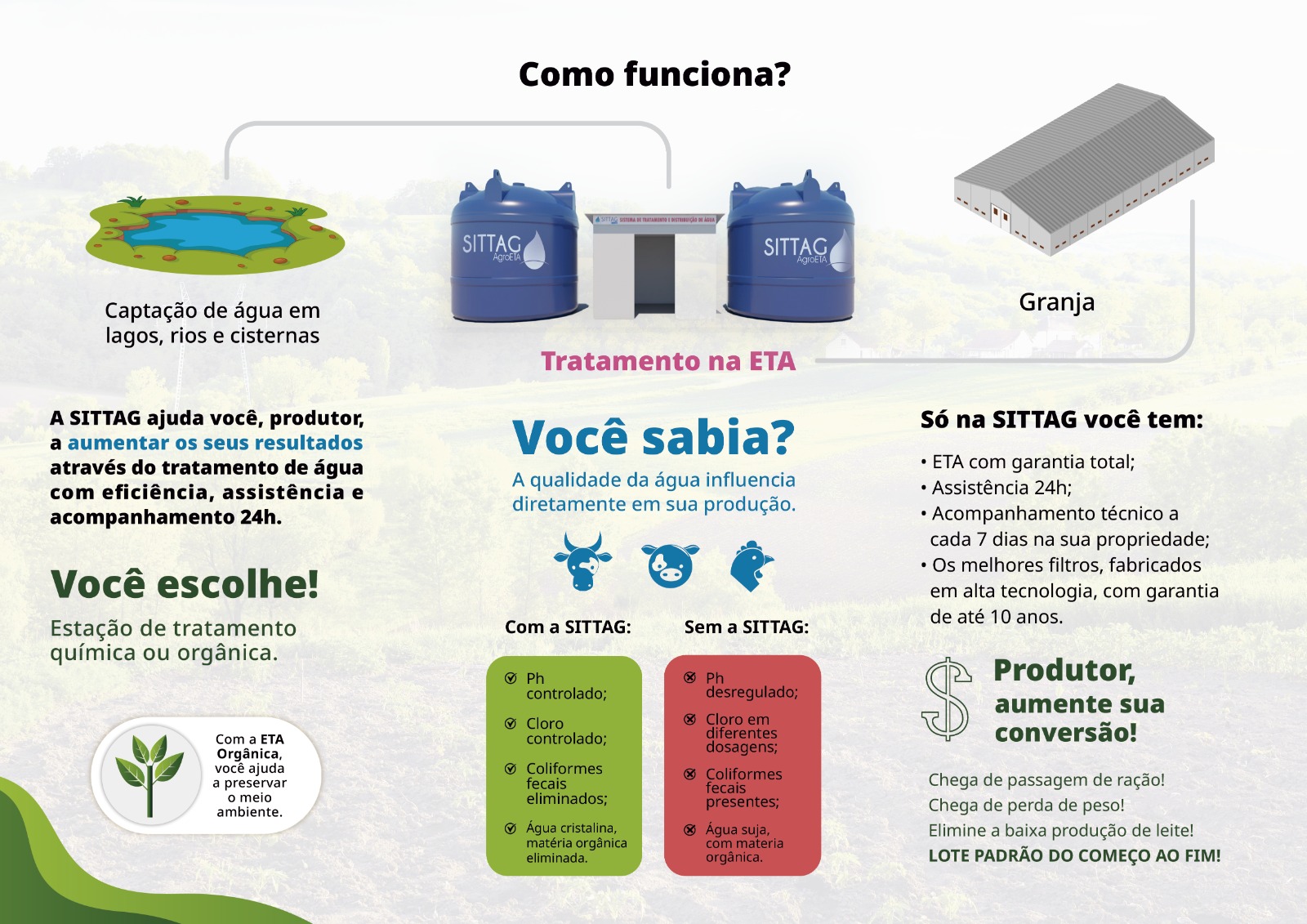 Infográfico explicativo do funcionamento da ETA SITTAG